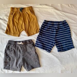 Kids Shorts Set - 3 Shorts - Cat&Jack, Carters brands - 4T